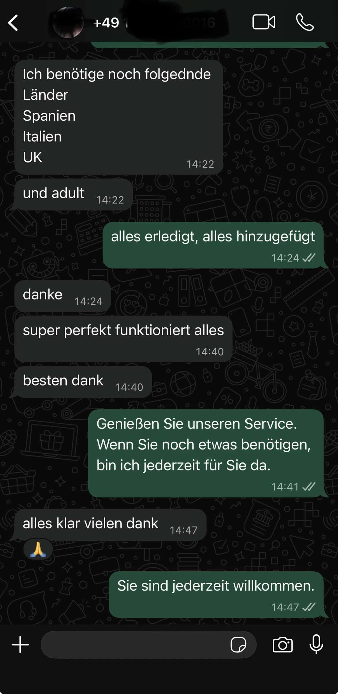 TV interface feedback